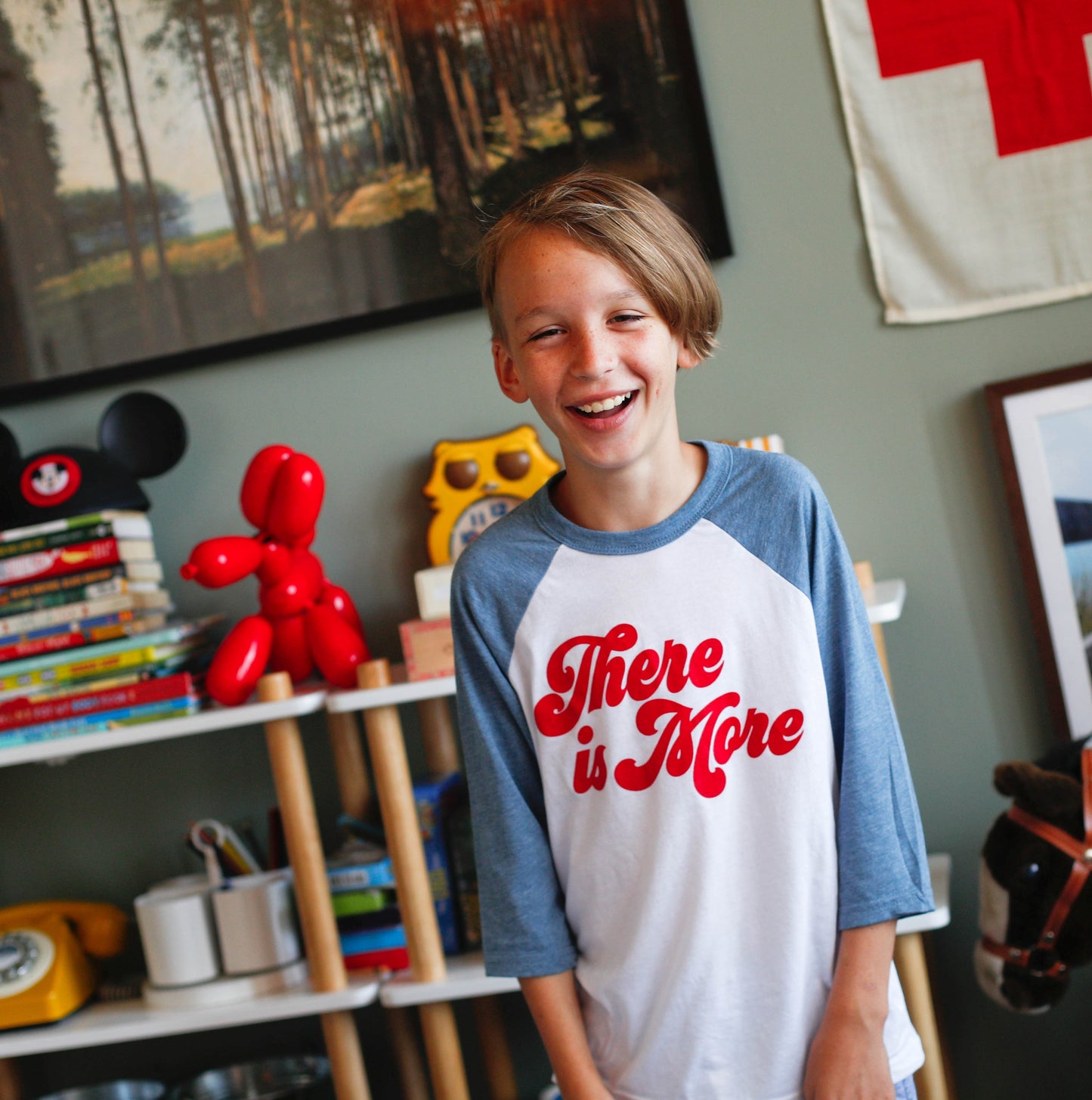 PRE-ORDER There is More Youth Baseball Tee